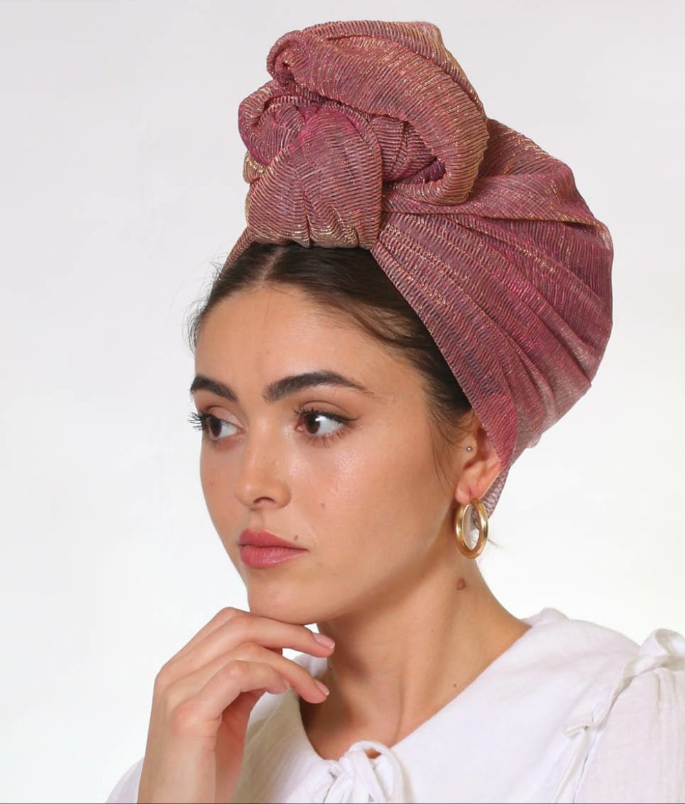 Lycra Pleated Scarf - Keter Hayofi Mitpachot