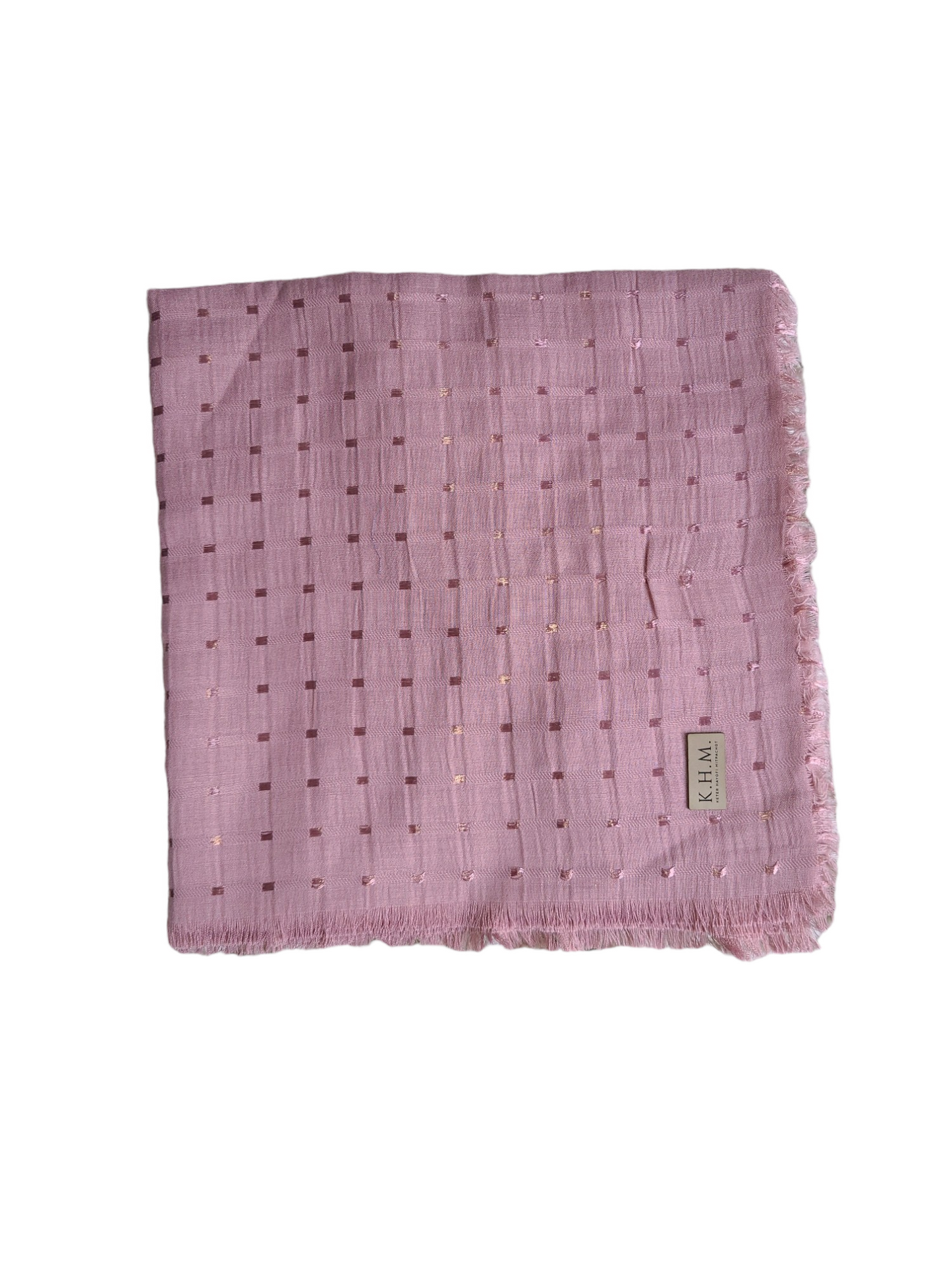 Solid Dotted Square Scarf - Keter Hayofi Mitpachot