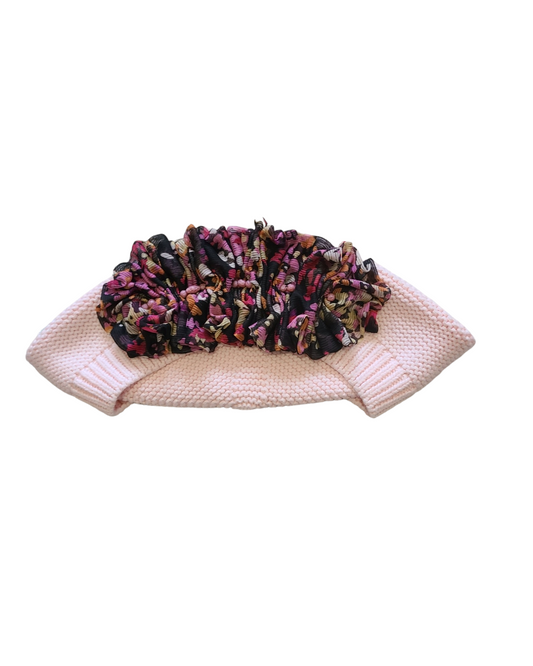 Large Size Pink Cotton French Beret - Keter Hayofi Mitpachot