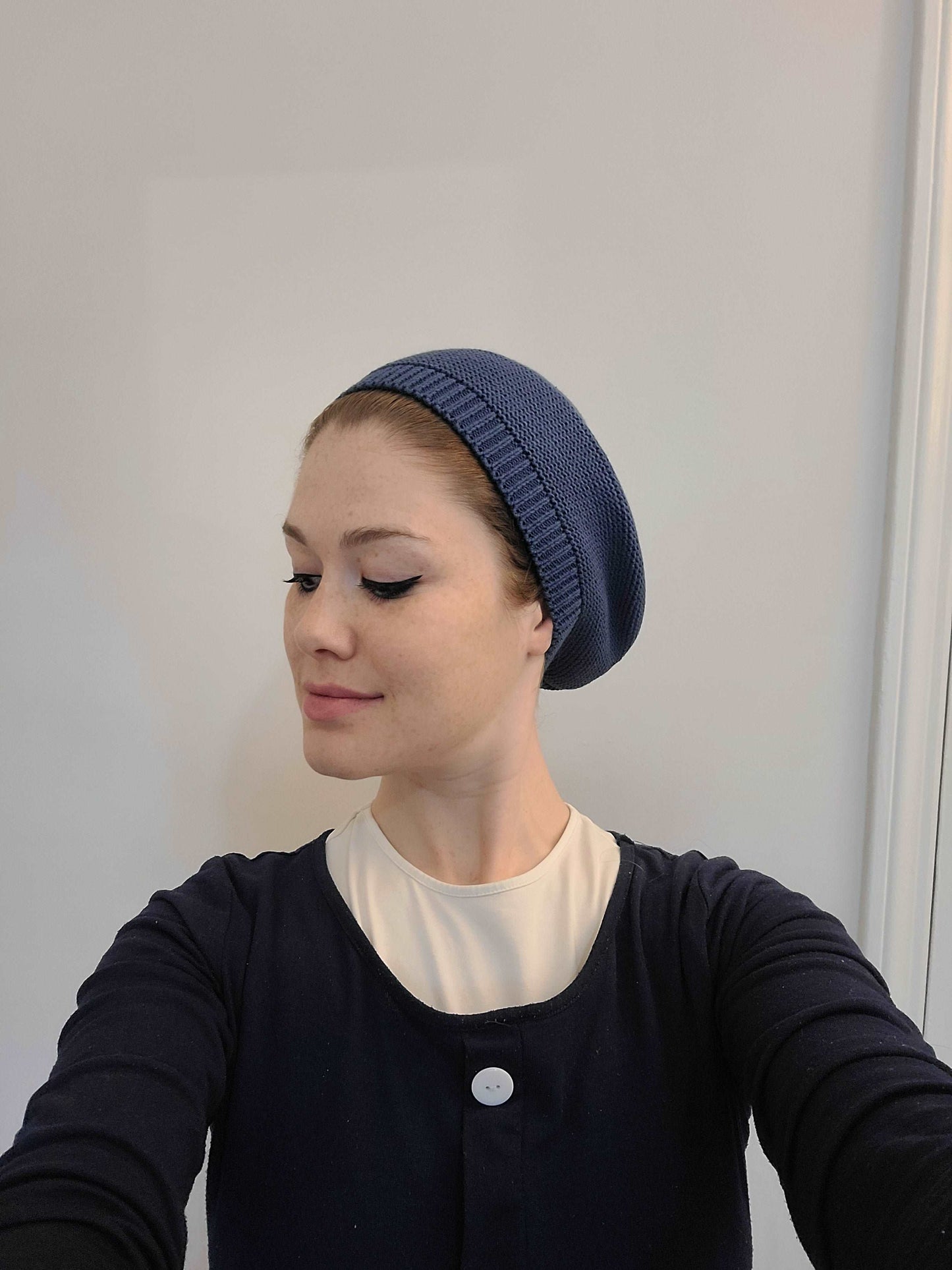 Fully Knitted Cotton French Berets